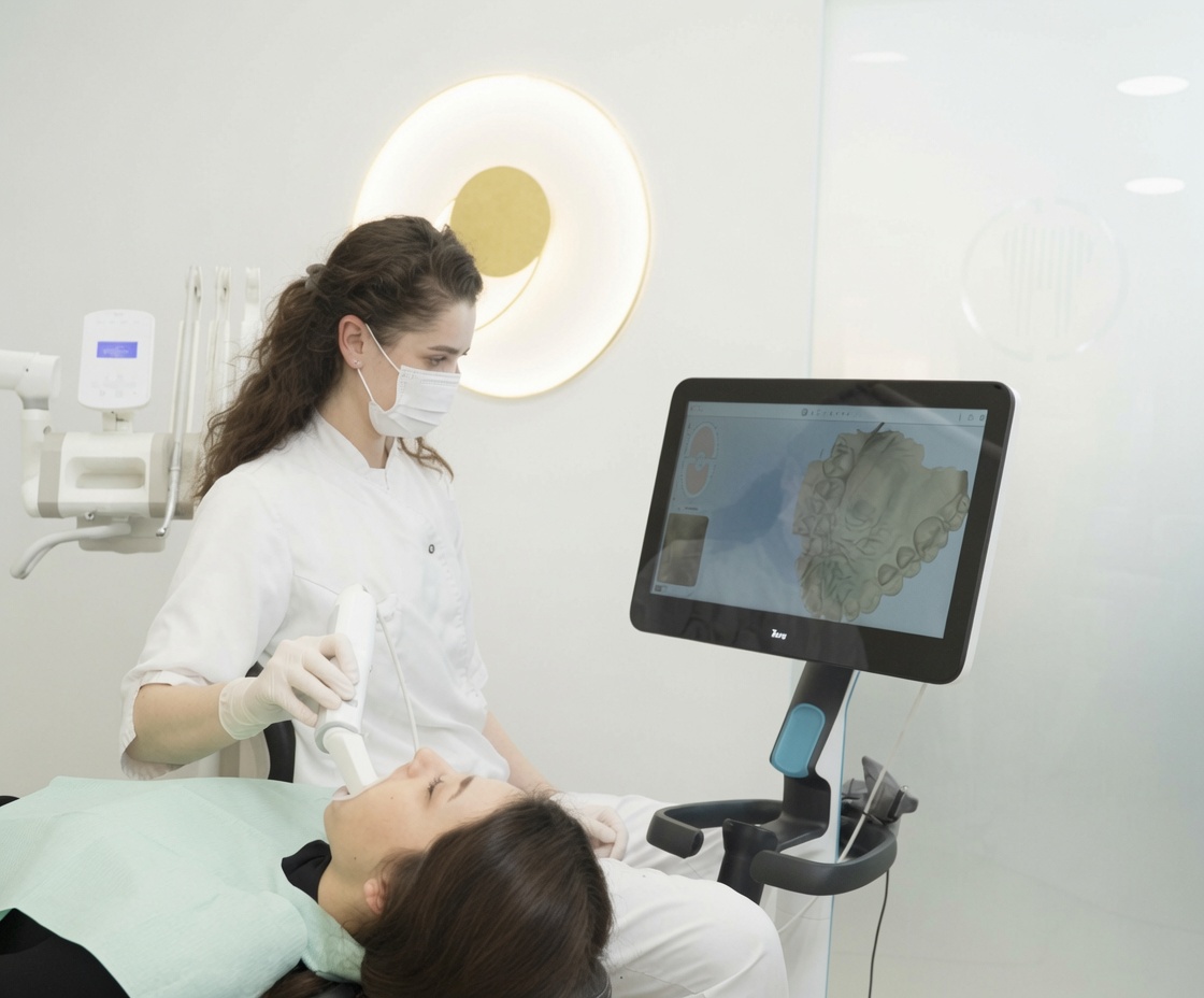 Intraoralscanner digitale Abdrücke